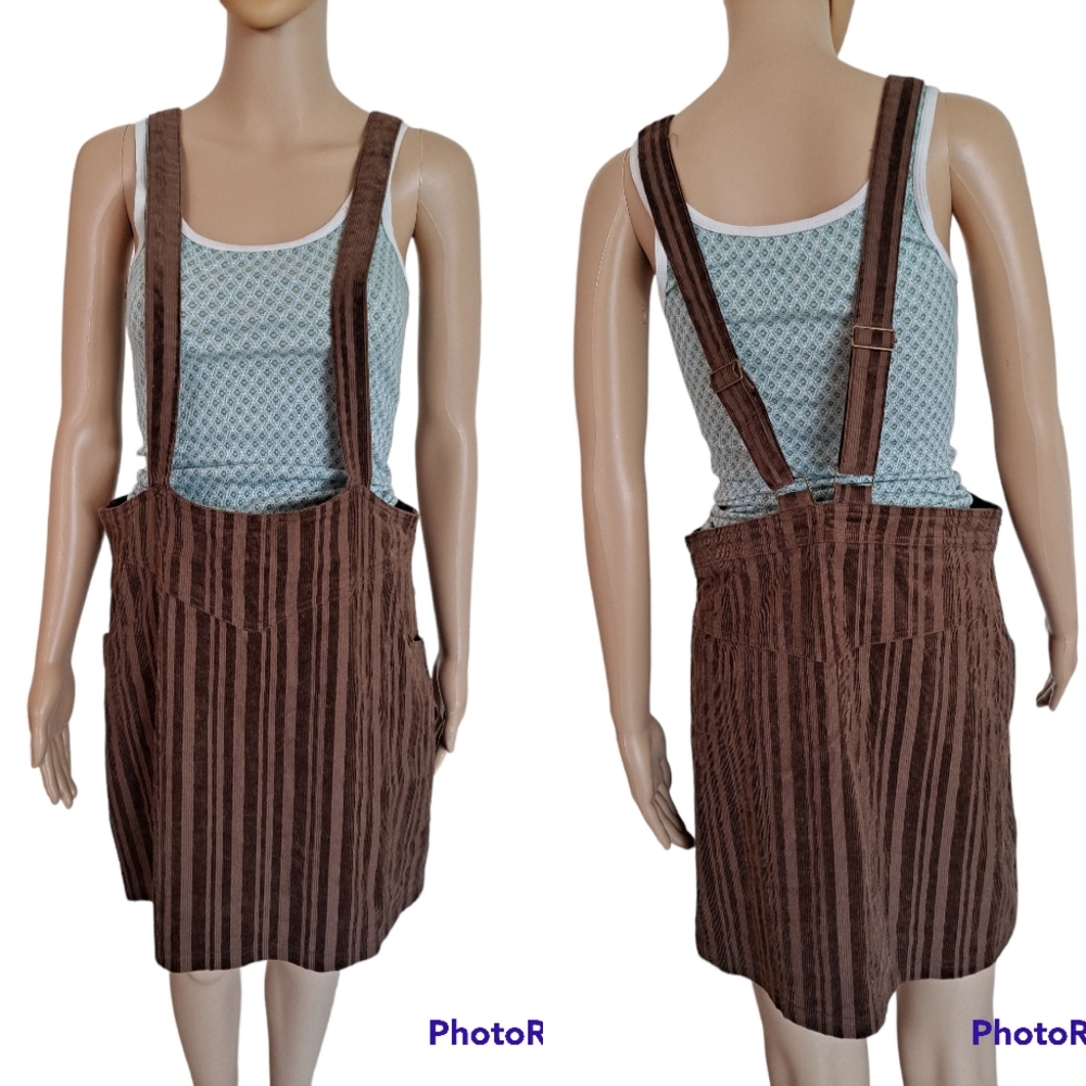 Mia Joy brown stripped corduroy jumper